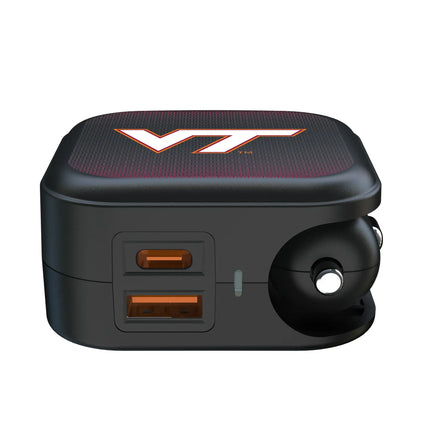 Virginia Tech Hokies Linen 2 in 1 USB A/C Charger