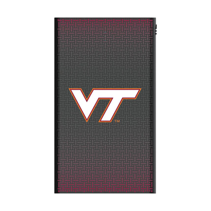 Virginia Tech Hokies Linen 5000mAh Flat Powerbank