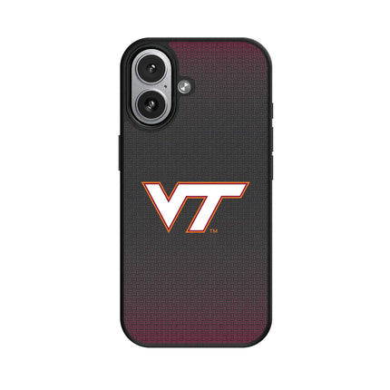 Virginia Tech Hokies Linen MagSafe Compatible Phone Case for Apple iPhone