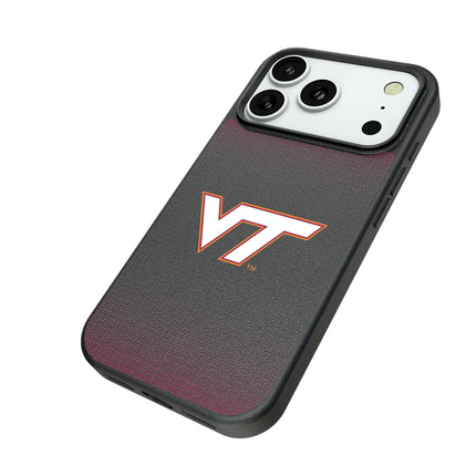 Virginia Tech Hokies Linen MagSafe Compatible Phone Case for Apple iPhone