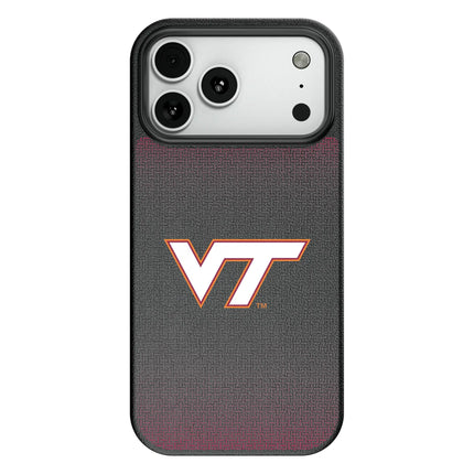 Virginia Tech Hokies Linen MagSafe Compatible Phone Case for Apple iPhone