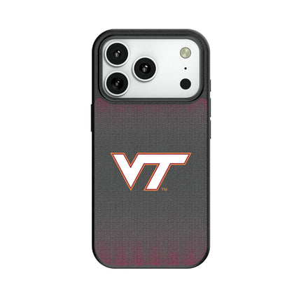 Virginia Tech Hokies Linen MagSafe Compatible Phone Case for Apple iPhone