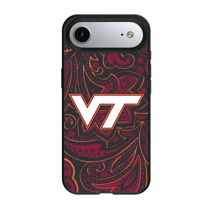 Virginia Tech Hokies Paisley MagSafe Compatible Phone Case for Apple iPhone