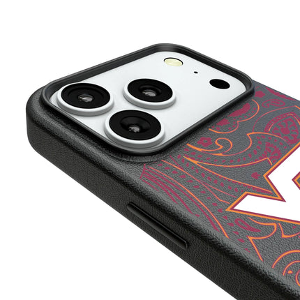Virginia Tech Hokies Paisley MagSafe Compatible Phone Case for Apple iPhone