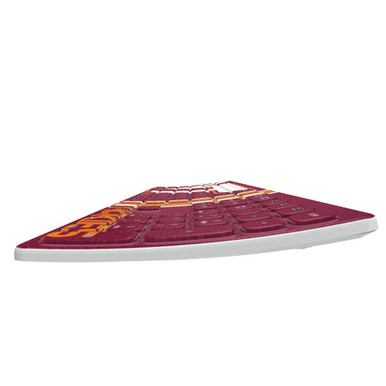 Virginia Tech Hokies Stripe Curved Wireless Keyboard