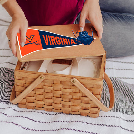 Virginia Cavaliers - Poppy Personal Picnic Basket
