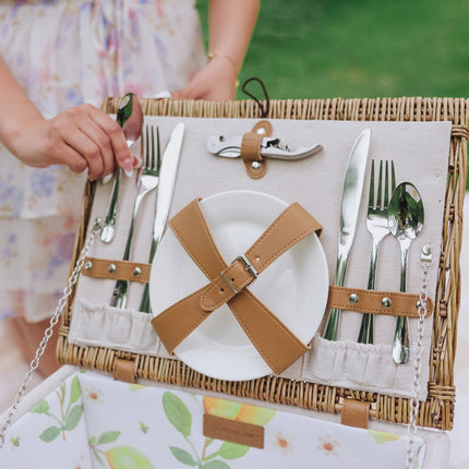 Lemongrove Picnic Basket for 2