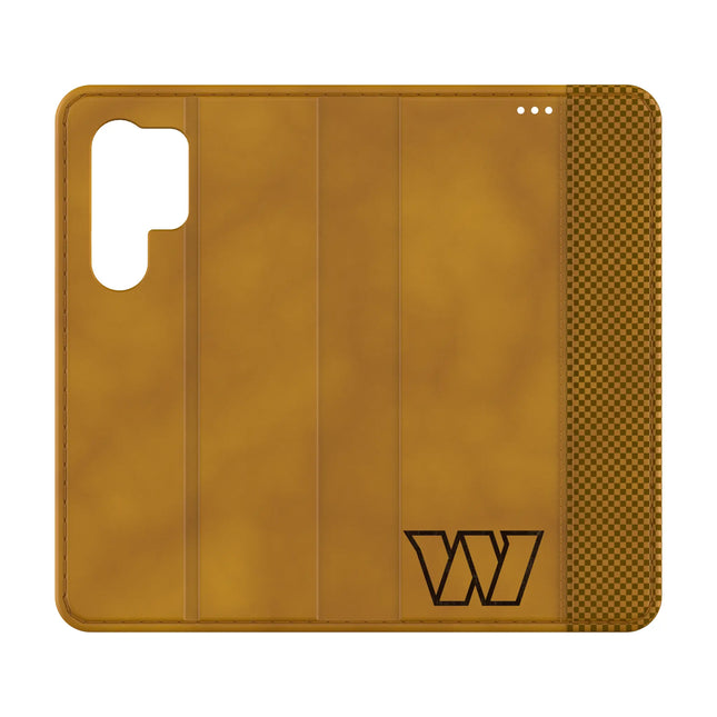 Washington Commanders Burn Folio Phone Case for Samsung Galaxy