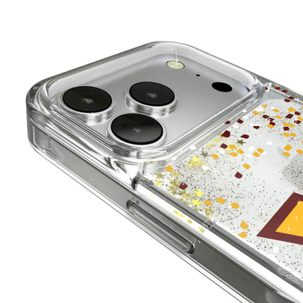 Washington Commanders Confetti Glitter Phone Case for Apple iPhone
