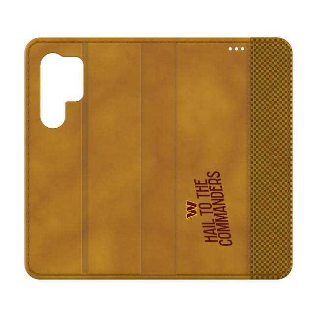 Washington Commanders Deco Folio Phone Case for Samsung Galaxy