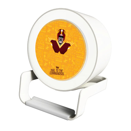 Washington Commanders Deco Night Light Charger and Bluetooth Speaker