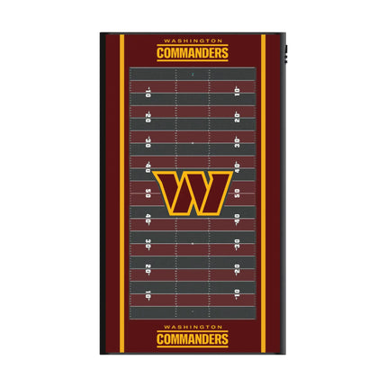 Washington Commanders Field 5000mAh Flat Powerbank