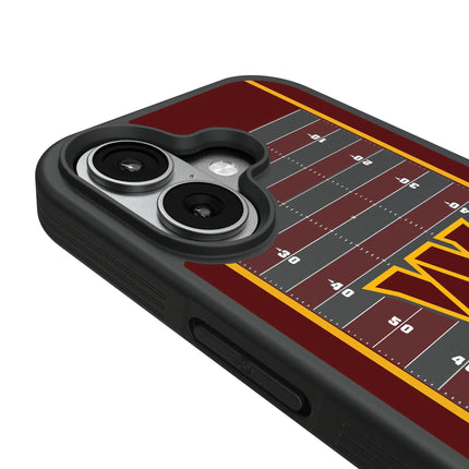 Washington Commanders Field Bump Phone Case for Apple iPhone