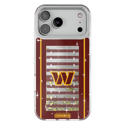 Washington Commanders Field Glitter Phone Case for Apple iPhone