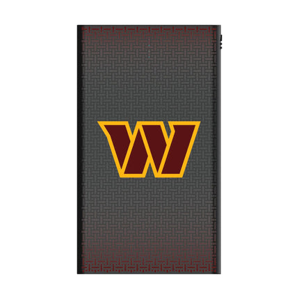 Washington Commanders Linen 5000mAh Flat Powerbank