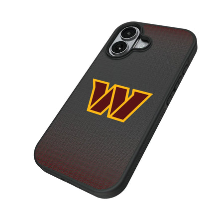 Washington Commanders Linen Bump Phone Case for Apple iPhone