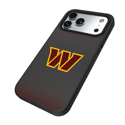Washington Commanders Linen Bump Phone Case for Apple iPhone