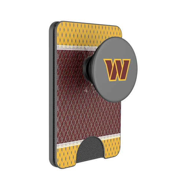 Washington Commanders Mesh PopSockets MagSafe-Compatible PopWallet+