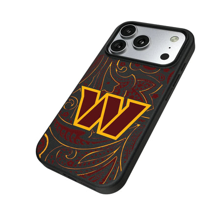 Washington Commanders Paisley MagSafe Compatible Phone Case for Apple iPhone