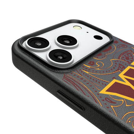 Washington Commanders Paisley MagSafe Compatible Phone Case for Apple iPhone