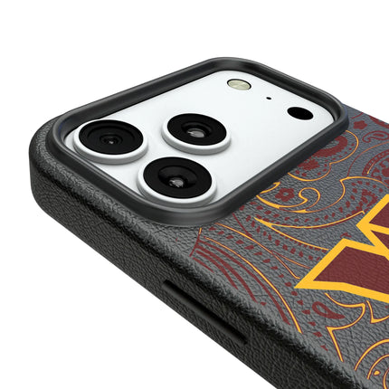 Washington Commanders Paisley MagSafe Compatible Phone Case for Apple iPhone