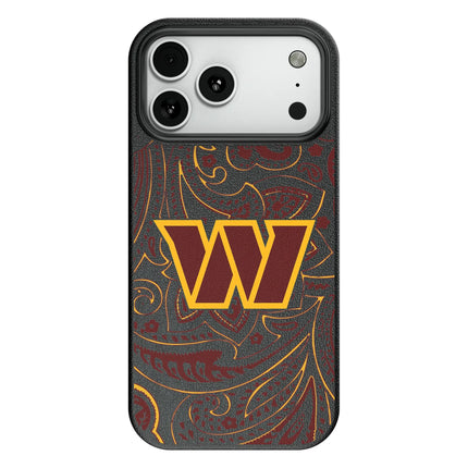 Washington Commanders Paisley MagSafe Compatible Phone Case for Apple iPhone