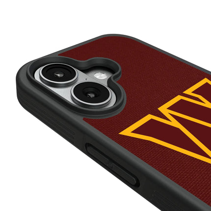 Washington Commanders Stripe Bump Phone Case for Apple iPhone