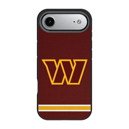 Washington Commanders Stripe Bump Phone Case for Apple iPhone