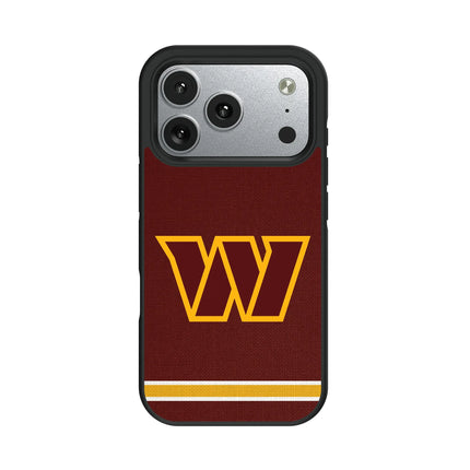 Washington Commanders Stripe Bump Phone Case for Apple iPhone