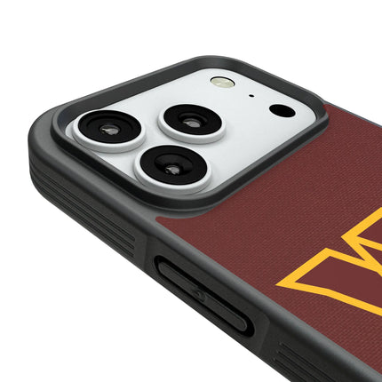 Washington Commanders Stripe Bump Phone Case for Apple iPhone