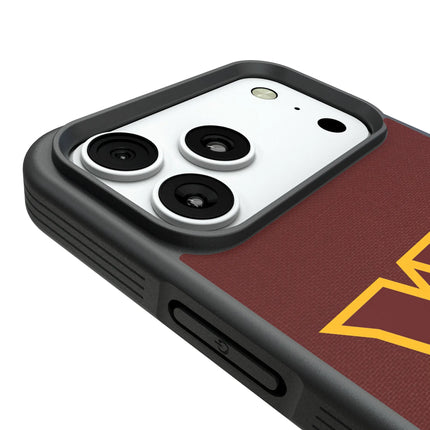 Washington Commanders Stripe Bump Phone Case for Apple iPhone