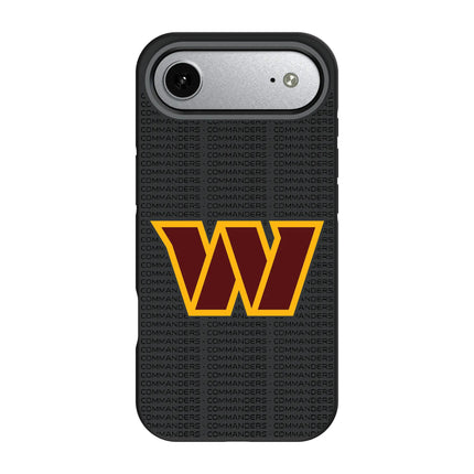 Washington Commanders Text Backdrop Bump Phone Case for Apple iPhone