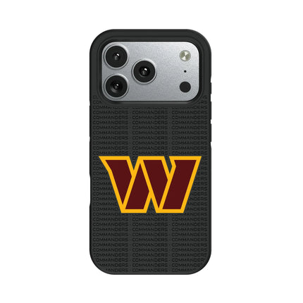 Washington Commanders Text Backdrop Bump Phone Case for Apple iPhone