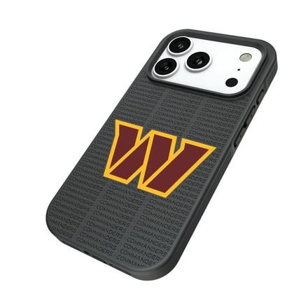 Washington Commanders Text Backdrop Bump Phone Case for Apple iPhone