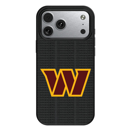 Washington Commanders Text Backdrop MagSafe Compatible Phone Case for Apple iPhone