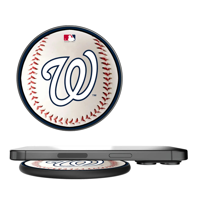 Washington Nationals Baseball 15-Watt Wireless Charger