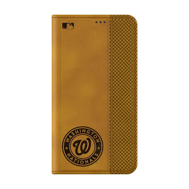 Washington Nationals Burn Folio Phone Case for Samsung Galaxy