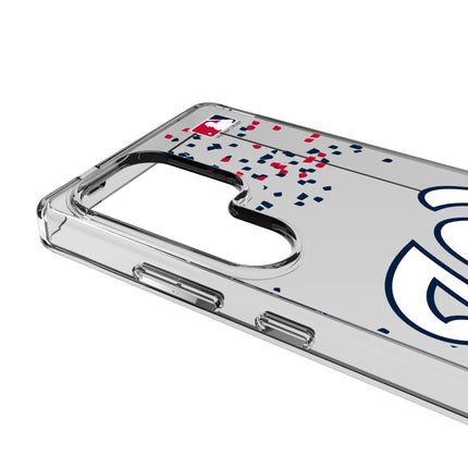 Washington Nationals Confetti Clear Phone Case for Samsung Galaxy