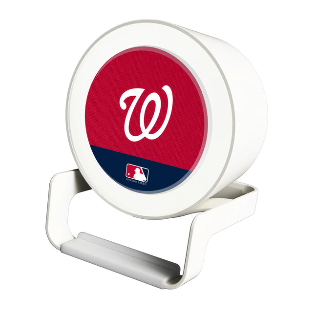 Washington Nationals Endzone Solid Night Light Charger and Bluetooth Speaker
