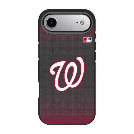Washington Nationals Linen Bump Phone Case for Apple iPhone