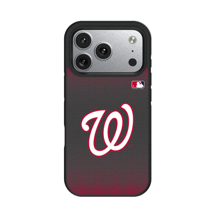 Washington Nationals Linen Bump Phone Case for Apple iPhone