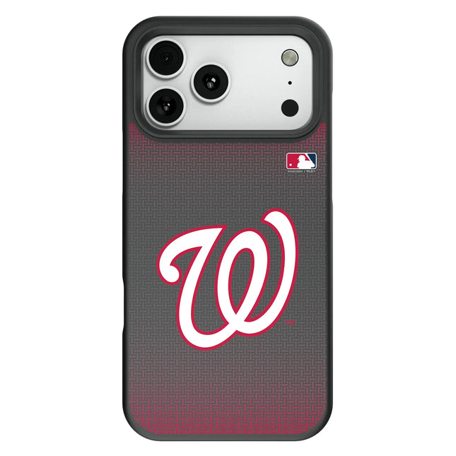 Washington Nationals Linen Bump Phone Case for Apple iPhone
