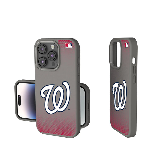 Washington Nationals Linen Soft Touch Phone Case for Apple iPhone