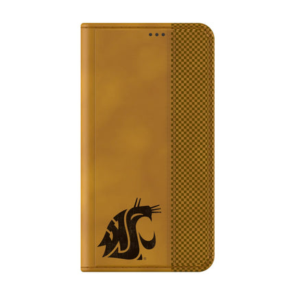 Washington State University Cougars Burn Folio Phone Case for Samsung Galaxy