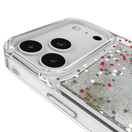 Washington State University Cougars Confetti Glitter Phone Case for Apple iPhone