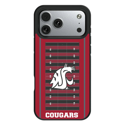 Washington State University Cougars Field Bump Phone Case for Apple iPhone