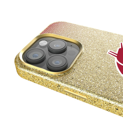 Washington State University Cougars Linen Bling Phone Case for Apple iPhone
