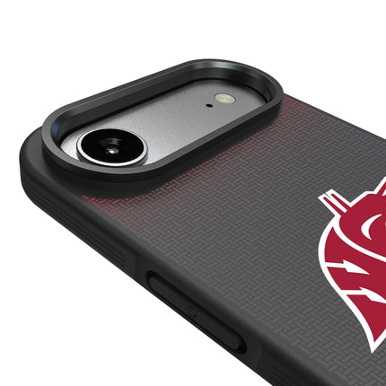 Washington State University Cougars Linen Bump Phone Case for Apple iPhone