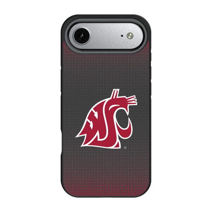 Washington State University Cougars Linen Bump Phone Case for Apple iPhone
