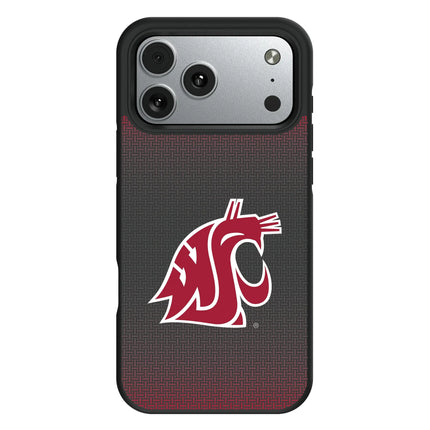 Washington State University Cougars Linen Bump Phone Case for Apple iPhone